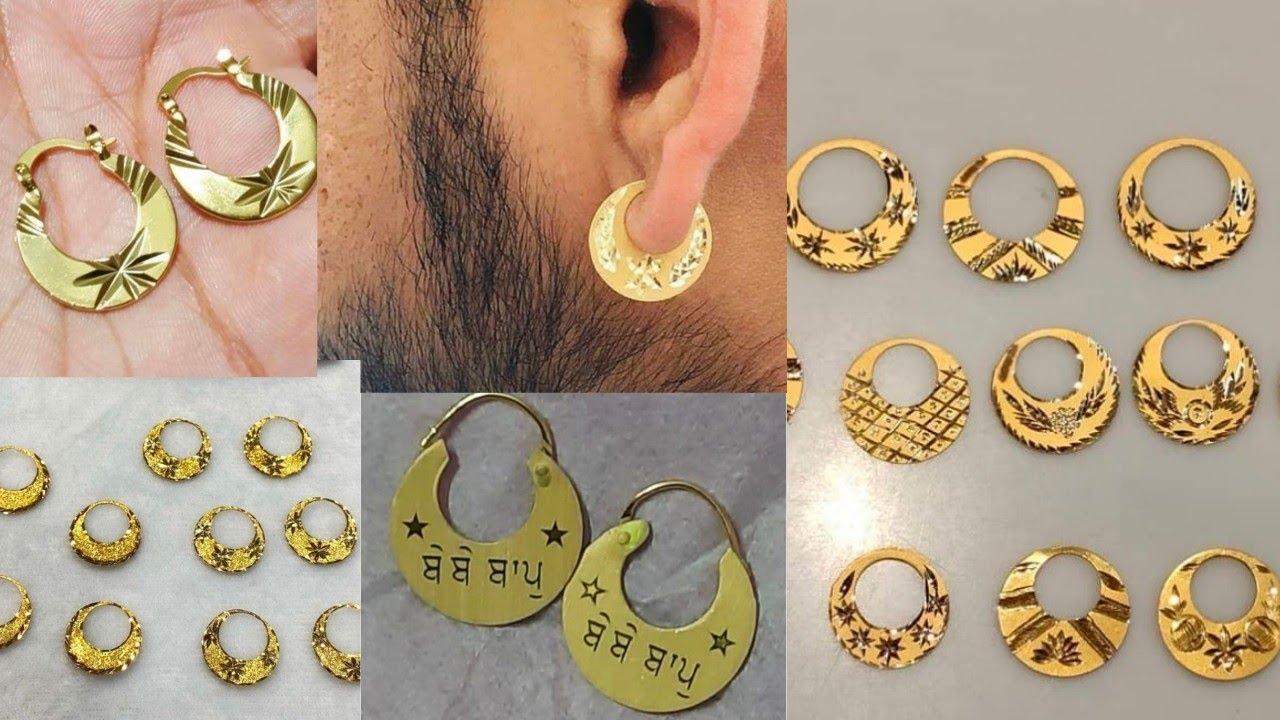 Flipkart.com - Buy Divastri Jewellery Gold Bali Ear rings Stylish Unisex  Earrings Earing for Mens Boys Girls-(2 PCS) Stainless Steel Hoop Earring  Online at Best Prices in India